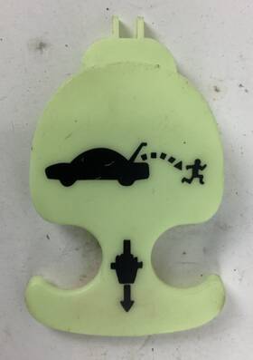 20814017 Cadillac 2013-2018 Ats Emergency Trunk Release Handle Oem 20814017 Cadillac 2013-2018 Ats Emergency Trunk Release Handle Oem