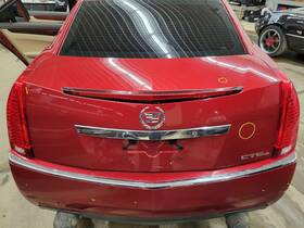 25903862 Cadillac 08-10 Cts Rear Trunk Decklid Lift Gate Crystal Red 89u