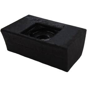 Cadillac 70-0296-87 50-58 Trunk Bumper In Gutter For All Models With Weather-stripping