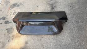 Car-discover -xp766 2013-17 Toyota 86 Subaru Brz Fr-s Carbon Fiber Rear Trunk Boot Lid Cover Trim