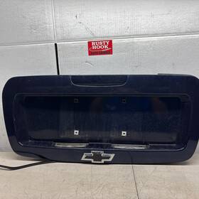 15946875 Chevrolet 2007 Trailblazer Tailgate Latch Handle License Plate Holder Panel