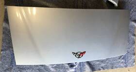 3633 Chevrolet Clean C5 Corvette Z06 Frc 1997-2004 Oem Silver Trunk Lid Panel 97-04 3633 Chevrolet Clean C5 Corvette Z06 Frc 1997-2004 Oem Silver Trunk Lid Panel 97-04
