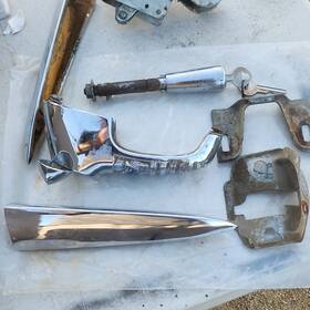 T26069 Chevrolet 1949-1950 Chevy Fleetline Coupe Or Convertable Whole Trunk Assembly With Key