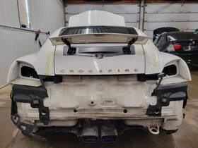 5099678aa Chrysler 04-08 Crossfire Rear Trunk Decklid Lift Gate With Spoiler White Ps1