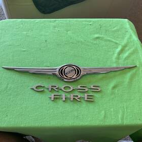 A1937500079 Chrysler A1937500279 2004 2005 2006 2007 2008 Crossfire Rear Trunk Emblem With Letters
