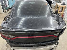 286486 Dodge Used Deck Lid Fits 2019 Charger With Spoiler 1 Piece Moulded In Blac 286486 Dodge Used Deck Lid Fits 2019 Charger With Spoiler 1 Piece Moulded In Blac