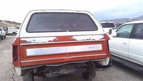 170-01654c Dodge Truck Trunk/hatch/tailgate Non-heated Fits 81-93 Ramcharger 25713251