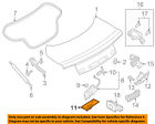 Ds7z54432a30b Ford Oem Trunk Cover