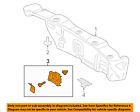 Ds7z54434a14aa Ford Oem Trunk Lid-pull