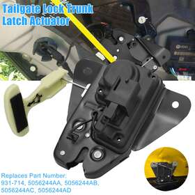 Eeekit 601549078781 Rear Tailgate Lock Trunk Lid Latch Actuator For Chrysler 200 300 Dodge Charger