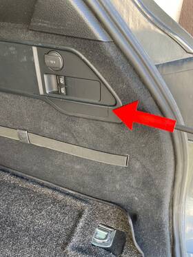 7p6867748 Factory/oem Rear Trunk Lining Switch Side Cover For Vw Touareg 2011-2017 7p6867748 Factory/oem Rear Trunk Lining Switch Side Cover For Vw Touareg 2011-2017