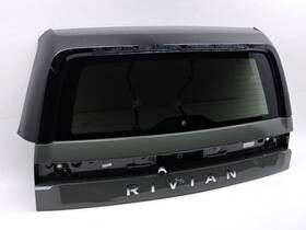 C100003648r011 Factory Oem 2022-2024 Rivian R1s Upper Rear Trunk Liftgate Tailgate Hatch Lid Cover -25-f
