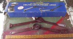 11a-7644200 Ford 1941-1948 Mercury Trunk Lid Support Arms Coupe Convertible 11a-7644200 Ford 1941-1948 Mercury Trunk Lid Support Arms Coupe Convertible