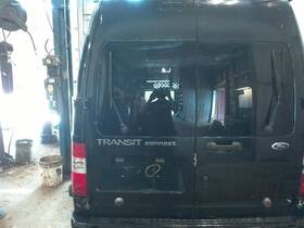140-01669bl Ford Driver Rear Back Door With Window Heated Fits 10-13 Transit Connect 10227429