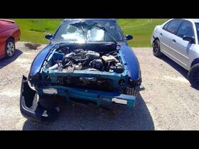 170-01476c Ford Trunk/hatch/tailgate With Spoiler Base V6 Fits 94-98 Mustang