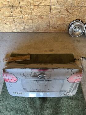 170-02041 Ford 2015-2018 Focus Rear Trunk Deck Lid Cover Panel Oem Gray Grey Complete