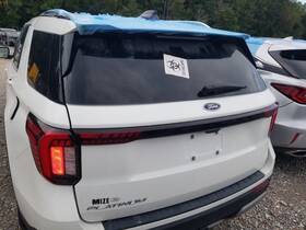 170.fd8g25 Ford 25 2025 Explorer Platinum Lift Gate White With Surround View