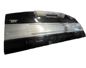 2070-b Ford 2017 F350sd Platinum Tailgate Lid Gate Aluminum Trim Panel Black-g1 Oem