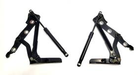 23a5a Ford 2005 - 2009 Mustang Gt Trunk Decklid Hinges Oem Rh Lh Black With Shocks 23a5a Ford 2005 - 2009 Mustang Gt Trunk Decklid Hinges Oem Rh Lh Black With Shocks