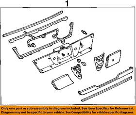 3w7z13a565baa Ford Used Deck Lid Fits 2006 Crown Victoria Exc. Police Package Grade A