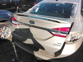 634419 Ford Used Deck Lid Fits 2017 Fusion Rear View Camera With Spoiler Grade A