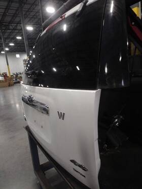 Nj25-22798-574033 Ford 6l2z13550a 2009 Explorer White Deck Lid Trunk Oem Good Condition
