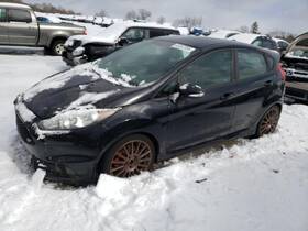 8a6z5844210ab Ford Used Deck Lid Fits 2017 Fiesta 4 Dr Htbk Spoiler Raised Design Gra