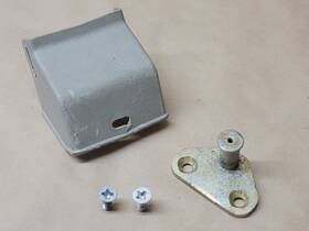 Ford C4sb-63432a70-a 1964-1966 Thunderbird Trunk Latch Striker Catch And Cover Oem T-bird 64 65 66