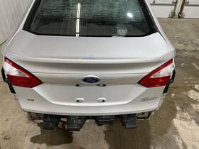 D2bz13405c Ford 14-19 Fiesta 4 Dr Sedan Rear Trunk Decklid Lift Gate Ingot Silver Ux