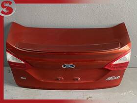 D2bz5440110a Ford 14-19 Fiesta Trunk Door Lid Sedan With Spoiler Hot Pepper Red Ea