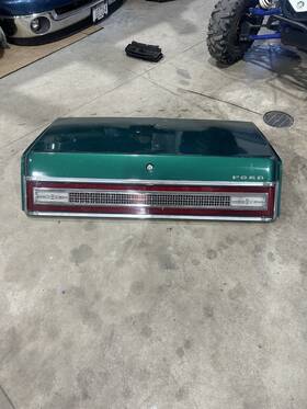 D8az5340110a Ford 75-78 Ltd Landau Rear Hatch Trunk Decklid