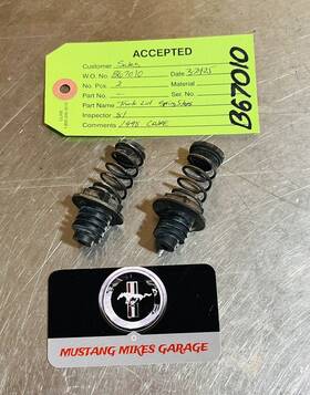 F4zz6343128 Ford 2pcs Mustang 94-98 Trunk Lid Spring With Rubber Bumper Stop Hardware Oem F4zz6343128 Ford 2pcs Mustang 94-98 Trunk Lid Spring With Rubber Bumper Stop Hardware Oem