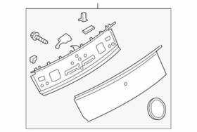 Jr3z-6342528-bh Ford Genuine Finish Panel Jr3z-6342528-bh Ford Genuine Finish Panel