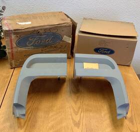 C9zz-6328010-b Ford Motor Co. Nos S9ms 1969-70 Shelby Gt Sportsroof Quarter-extensions Left Right Nib Pr