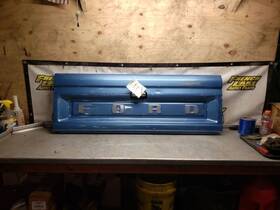 170-01627 Ford Truck Blue Tailgate Fits 1987 Ranger 1163102
