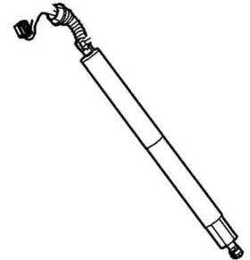 Bb5z14b351a Ford Truck 2011-2015 Explorer Driver Hatchback Strut Oem