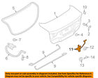 Fr3z5443200a Ford Oem Trunk Lid-trunk