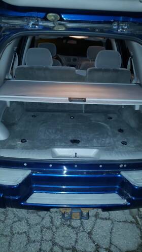 15074212 Gm 2002-2009 Chevy Trailblazer Gmc Envoy Cargo Cover Light Gray Oem