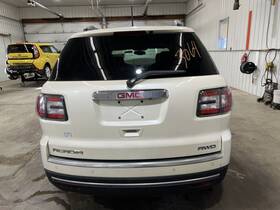 23108133 Gmc 13-17 Acadia Rear Trunk Decklid Power Lift Gate White Diamond 98u