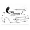 Gmk302370371 Goodmark Deck Lid Weatherstrips For Ford Mustang