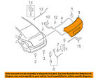 H4300ja0ma Nissan Oem 07-09 Altima-trunk Lid