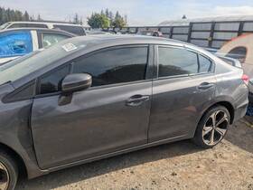Honda 176832 Used Deck Lid Fits 2014 Civic Canada Market Sdn 2.4l Si Without Navigation Gr