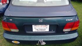68500s01a00zz Honda Trunk Sedan With Spoiler Fits 96-98 Civic Oem
