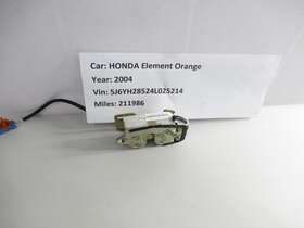 74860-scv-a01 Honda 2004 Element Lower Left Tailgate Lock Trunk Latch Oem And Cflo