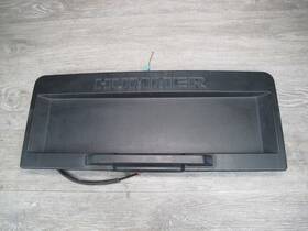 15248622 Hummer 2007-2009 H2 Rear Trunk Lid Liftgate License Plate Panel With Handle