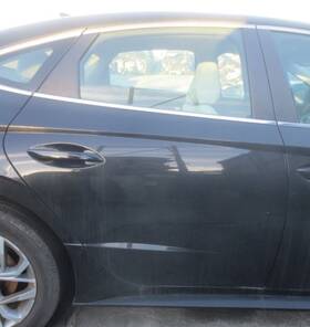 130-10378br Hyundai Passenger Right Rear Side Door Without Sunshade Fits 20-23 Sonata 163633