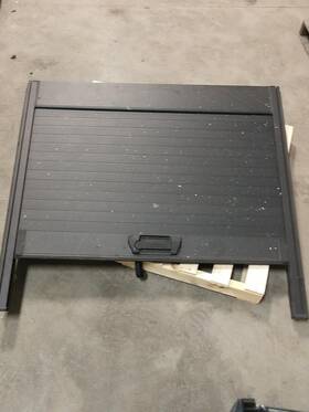 147.hy1d22 Hyundai Sunta Cruz 22-24 Trunk Bed Lid Tonneau Cover Retractable Metal Oem