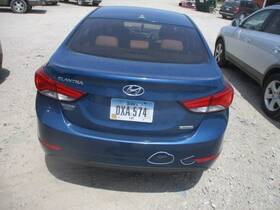 170-50532d Hyundai Local Pickup Only Trunk/hatch/tailgate With Keyless Entry Led Fits 14-16 Elant