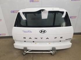 170.hy1226 Hyundai 26 Sante Fe Calligraphy Liftgate Shell White W6h With Glass 170.hy1226 Hyundai 26 Sante Fe Calligraphy Liftgate Shell White W6h With Glass