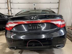 692003v030 Hyundai 12-13 Azera Rear Trunk Decklid Lift Gate With View Camera Black Aa